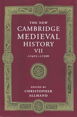 Immagine del venditore per New Cambridge Medieval History : C.1415-c.1500 venduto da GreatBookPrices