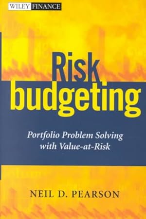 Bild des Verkufers fr Risk Budgeting : Portfolio Problem Solving With Value-At-Risk zum Verkauf von GreatBookPrices