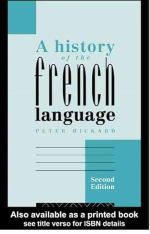 Seller image for History of the French Language for sale by GreatBookPrices