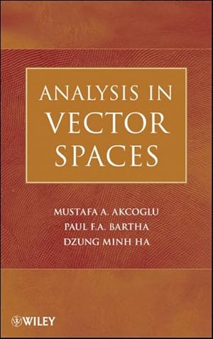 Imagen del vendedor de Analysis in Vector Spaces : A Course in Advanced Calculus a la venta por GreatBookPrices