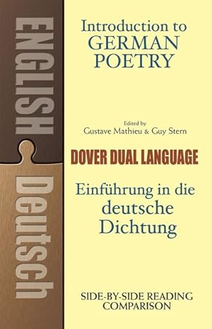 Immagine del venditore per Introduction to German Poetry venduto da GreatBookPrices