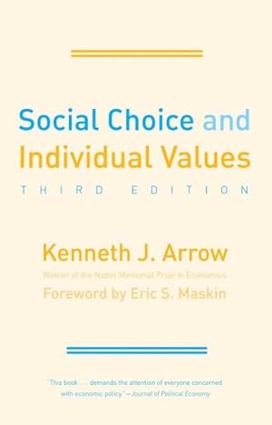 Immagine del venditore per Social Choice and Individual Values venduto da GreatBookPrices