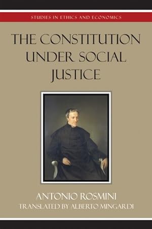 Immagine del venditore per Constitution Under Social Justice venduto da GreatBookPrices