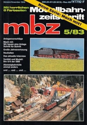 mbz - Modellbahnzeitschrift 5/1983, Oktober/November.