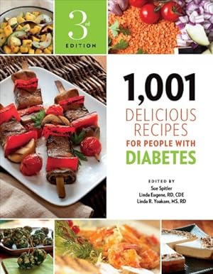Seller image for 1,001 Delicious Recipes for People With Diabetes for sale by GreatBookPrices