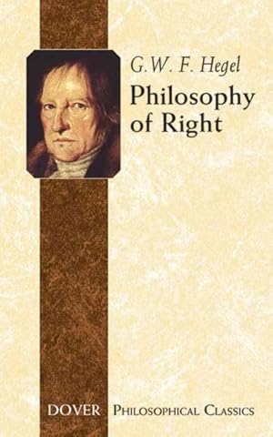 Immagine del venditore per Philosophy of Right venduto da GreatBookPrices