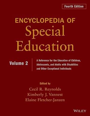 Immagine del venditore per Encyclopedia of Special Education : A Reference for the Education of Children, Adolescents, and Adults Disabilities and Other Exceptional Individuals venduto da GreatBookPrices