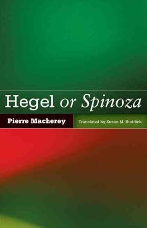 Immagine del venditore per Hegel or Spinoza venduto da GreatBookPrices