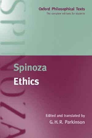 Imagen del vendedor de Spinoza : Ethics a la venta por GreatBookPrices