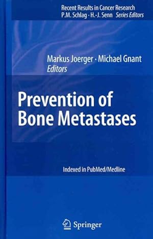 Bild des Verkufers fr Prevention of Bone Metastases zum Verkauf von GreatBookPrices