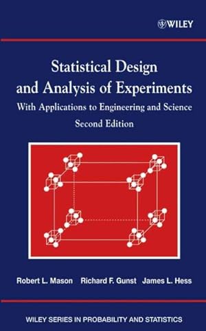 Bild des Verkufers fr Statistical Design and Analysis of Experiments : With Applications to Engineering and Science zum Verkauf von GreatBookPrices