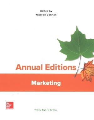 Seller image for Annual Editions Marketing for sale by GreatBookPrices