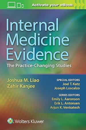 Bild des Verkufers fr Internal Medicine Evidence : The Practice-changing Studies zum Verkauf von GreatBookPrices