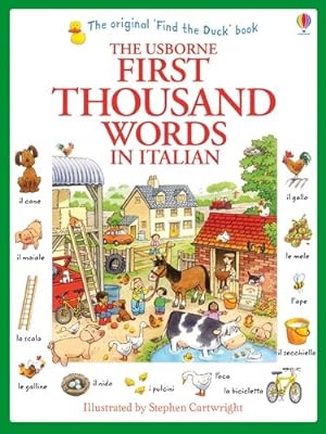 Imagen del vendedor de First Thousand Words in Italian a la venta por GreatBookPrices