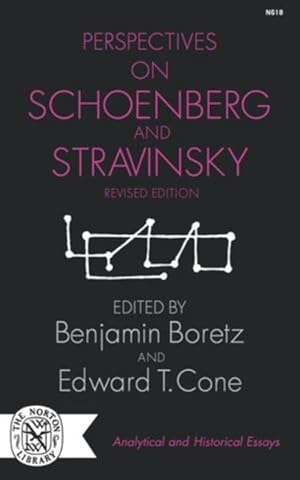 Imagen del vendedor de Perspectives on Schoenberg and Stravinsky. a la venta por GreatBookPrices