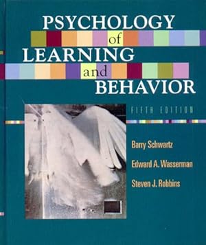 Imagen del vendedor de Psychology of Learning and Behavior a la venta por GreatBookPrices