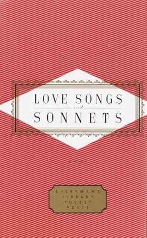 Imagen del vendedor de Love Songs and Sonnets a la venta por GreatBookPrices