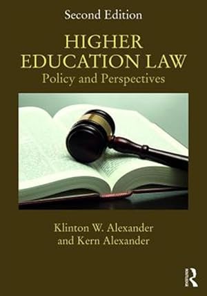 Seller image for Higher Education Law : Policy and Perspectives for sale by GreatBookPrices