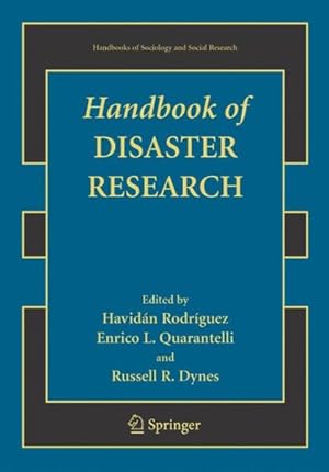 Image du vendeur pour Handbook Of Disaster Research mis en vente par GreatBookPrices