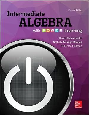 Image du vendeur pour Intermediate Algebra With P.o.w.e.r. Learning mis en vente par GreatBookPrices