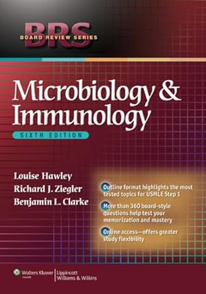 Image du vendeur pour Microbiology and Immunology mis en vente par GreatBookPrices