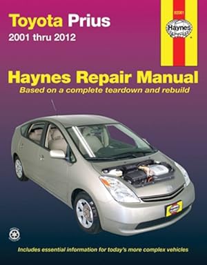 Immagine del venditore per Haynes Toyota Prius 2001 Thru 2012 Automotive Repair Manual venduto da GreatBookPrices