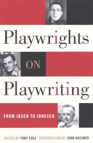 Seller image for Playwrights on Playwriting : From Ibsen to Ionesco for sale by GreatBookPrices