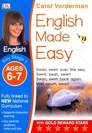 Bild des Verkufers fr English Made Easy, Ages 6-7 (Key Stage 1) : Supports the National Curriculum, Preschool and Primary Exercise Book zum Verkauf von GreatBookPrices