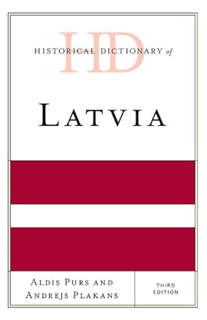 Imagen del vendedor de Historical Dictionary of Latvia a la venta por GreatBookPrices