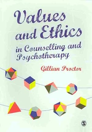 Seller image for Values and Ethics in Counselling and Psychotherapy for sale by GreatBookPrices