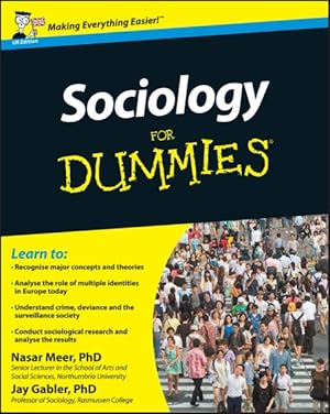 Immagine del venditore per Sociology for Dummies : Uk Edition venduto da GreatBookPrices