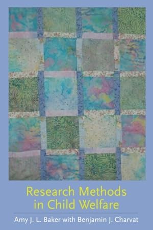 Image du vendeur pour Research Methods in Child Welfare mis en vente par GreatBookPrices