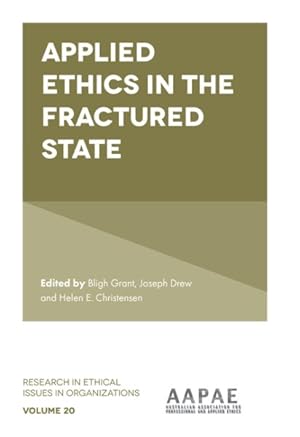 Seller image for Applied Ethics in the Fractured State for sale by GreatBookPrices