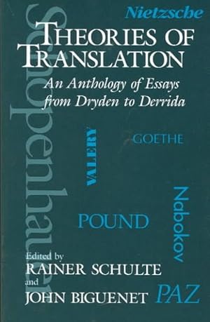 Imagen del vendedor de Theories of Translation : An Anthology of Essays from Dryden to Derrida a la venta por GreatBookPrices
