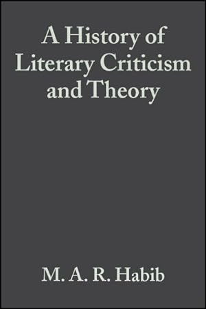 Seller image for History of Literary Criticism : From Plato to the Present for sale by GreatBookPrices