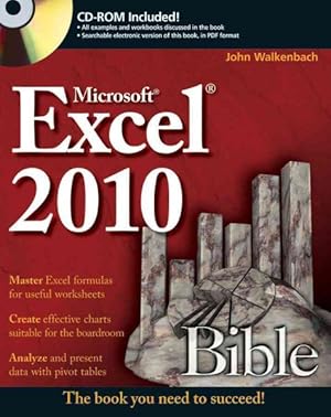 Immagine del venditore per Excel 2010 Bible venduto da GreatBookPrices