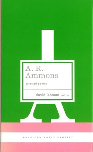 Immagine del venditore per A.r. Ammons : Selected Poems venduto da GreatBookPrices