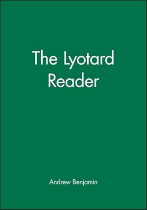 Seller image for Lyotard Reader for sale by GreatBookPrices