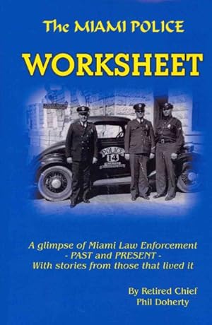 Bild des Verkufers fr Miami Police Worksheet zum Verkauf von GreatBookPrices