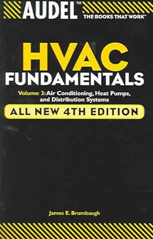 Immagine del venditore per Audel Hvac Fundamentals : Air Conditioning, Heat Pumps, and Distribution Systems venduto da GreatBookPrices