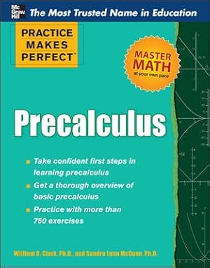 Bild des Verkufers fr Practice Makes Perfect Precalculus zum Verkauf von GreatBookPrices