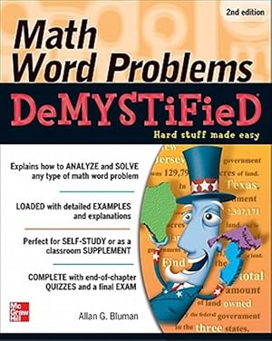 Imagen del vendedor de Math Word Problems Demystified a la venta por GreatBookPrices