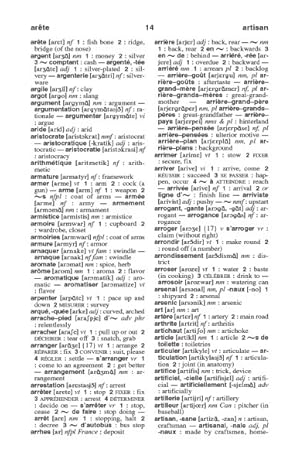 Seller image for Merriam-Webster's Pocket French-English Dictionary for sale by GreatBookPrices