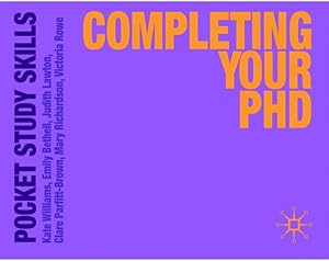 Seller image for Completing Your PhD for sale by GreatBookPrices