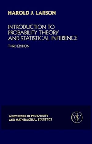 Seller image for Introduction to Probability Theory and Statistical Inference for sale by GreatBookPrices