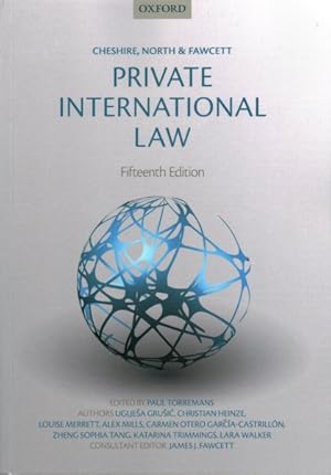 Image du vendeur pour Cheshire, North & Fawcett Private International Law mis en vente par GreatBookPrices