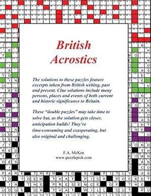 Seller image for British Acrostics for sale by GreatBookPrices