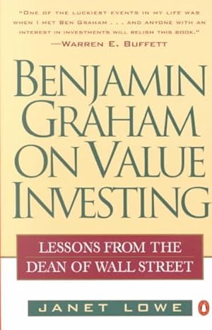 Immagine del venditore per Benjamin Graham on Value Investing : Lessons from the Dean of Wall Street venduto da GreatBookPrices