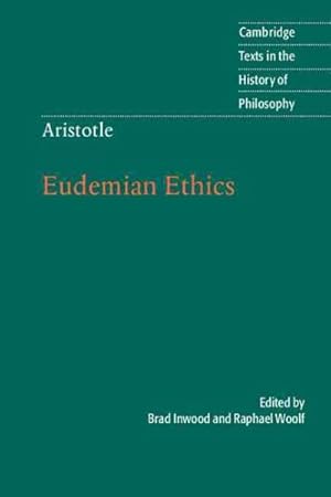 Bild des Verkufers fr Eudemian Ethics zum Verkauf von GreatBookPrices