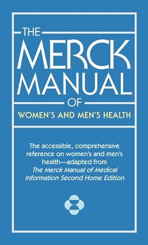 Imagen del vendedor de Merck Manual of Women's and Men's Health a la venta por GreatBookPrices
